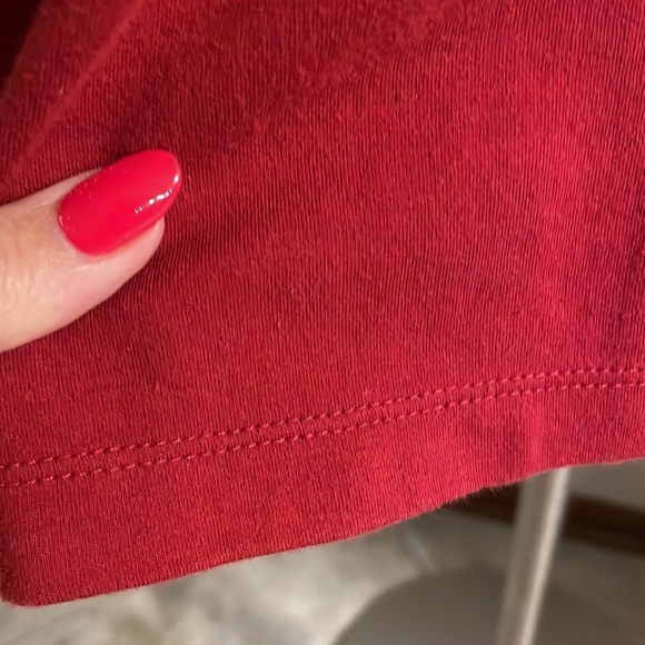 Croft & Barrow women’s HOLIDAY sparkle snowflake li g sleeve top cotton size PL - Picture 5 of 9